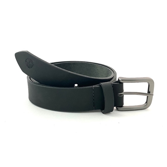 Timberland Men's 35mm Classic Buckle Leather Belt for Jeans NEW 32"  B75453 - Picture 1 of 17